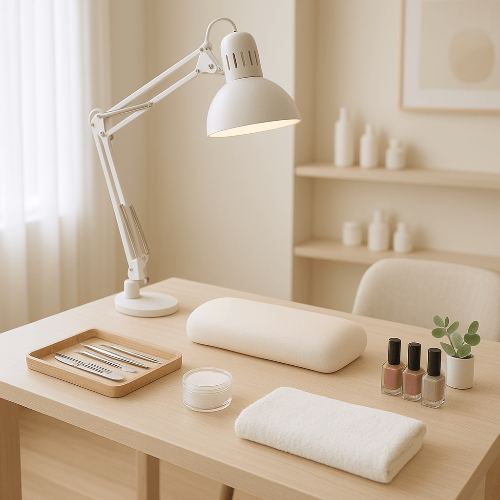 Helles, gepflegtes Nail Spa Studio in Wien